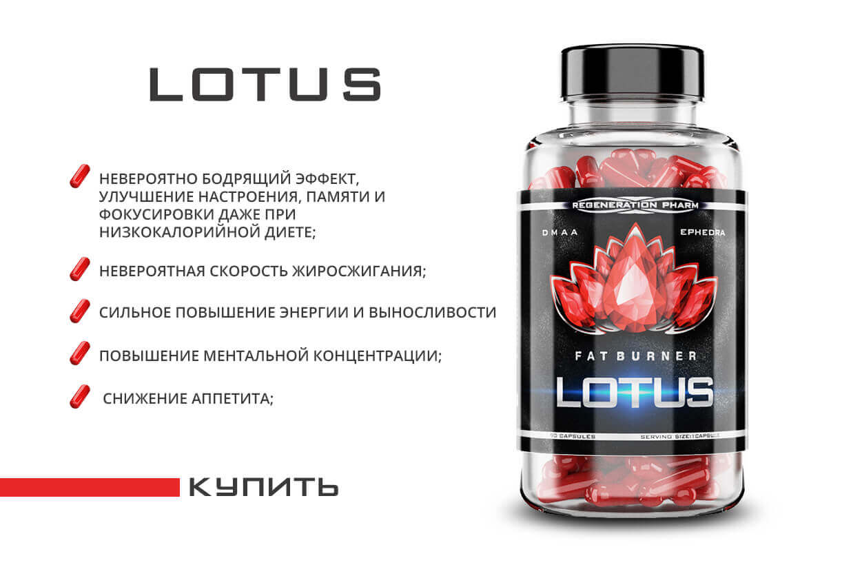 Lotus - это самый эффективный жиросжигатель. 