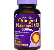 Flaxseed Oil 1000 mg 90 cap