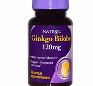 Ginkgo Biloba 120 mg 60 cap