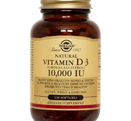Витамин D3 10000IU 120 soft /SOLGAR