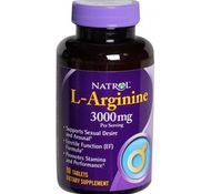 L-Arginine 3000 мг (90 капс.) от Natrol